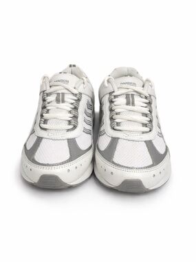 Danskin Women's Athletic Sneakers in White and Gray